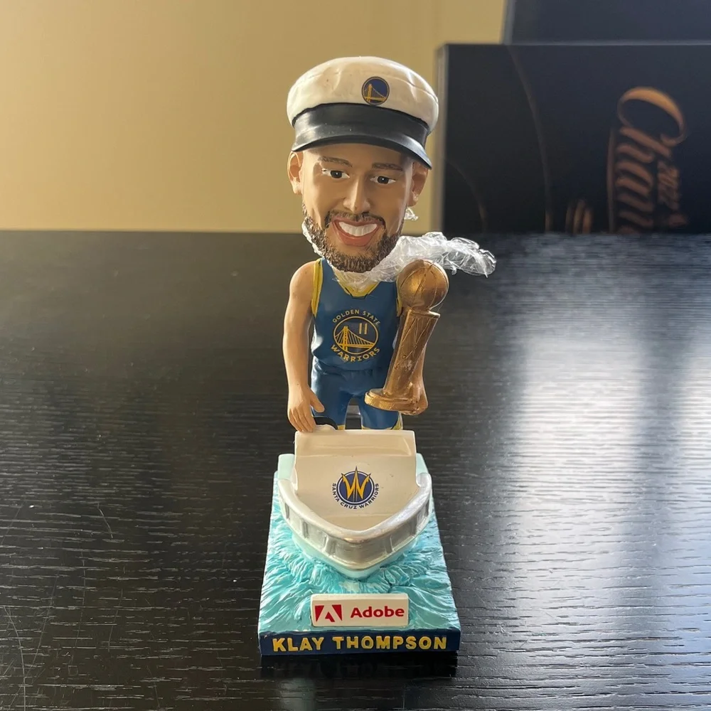 GOLDEN STATE WARRIORS 2021-2022 NBA CHAMPIONS BOBBLEHEAD SET, NIB